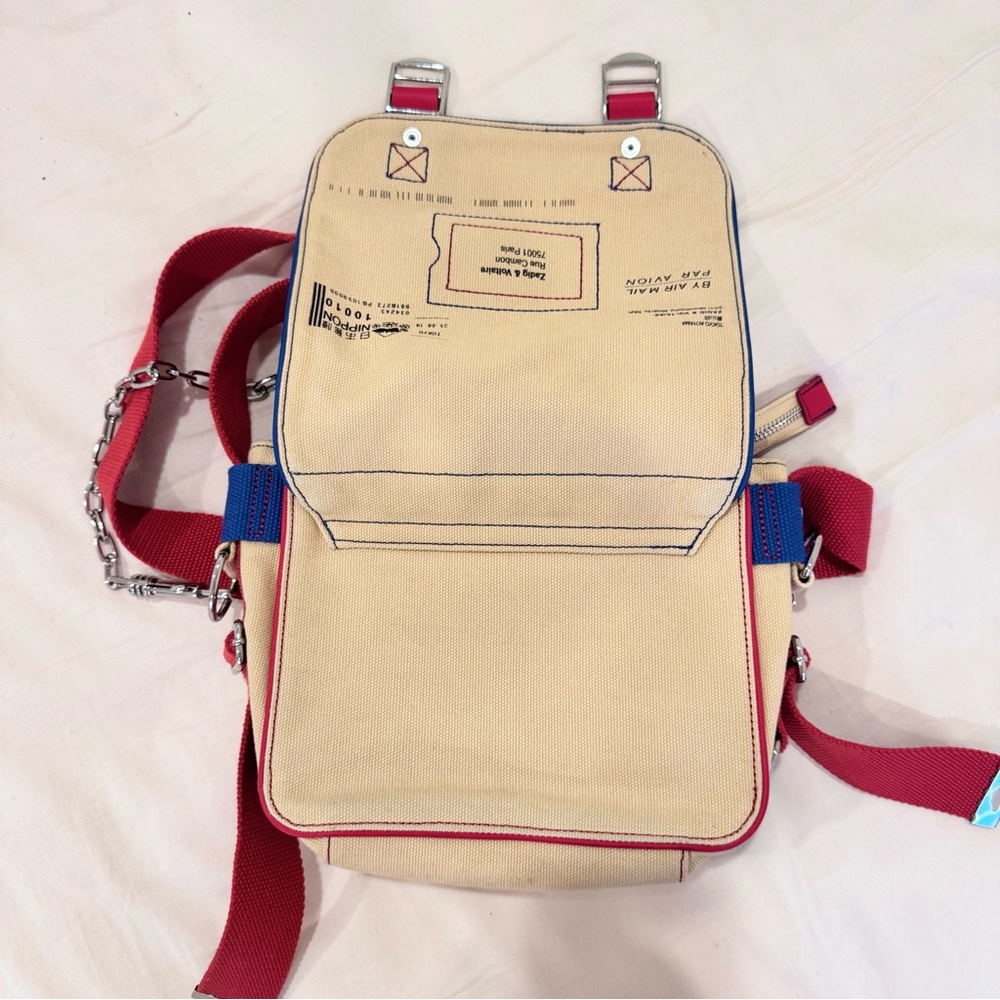 Zadig&Voltaire Canvas Messenger Bag - Picture 8 of 12